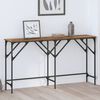 vidaXL Konsollbord Gamle tre 140 x 29 x 75 cm Konstruert tre