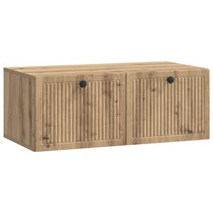 vidaXL Vegghengt TV skap Artisan eik 78,5 x 41 x 30 cm Konstruert tre