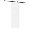 vidaXL Skyved&oslash;r ORKDAL Hvit 83 x 232 cm Heltre furu