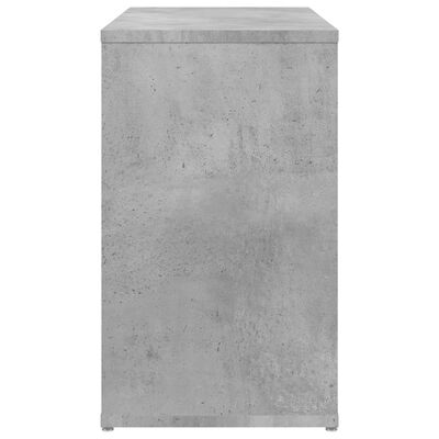 vidaXL Sideskap betonggrå 60x30x50 cm sponplate