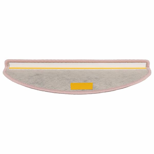 vidaXL Selvklebende trappematter sisal 30 stk 65x21x4 cm rosa