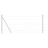 vidaXL Gjerdep&aring;le Galvanisert 25 x 1 m St&aring;l