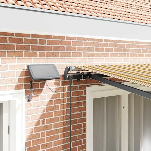 vidaXL Innvendbar Markise Flerfarget 300 x 250 cm stoff