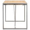 vidaXL Spisebord 140x70x75 cm grov heltre mango
