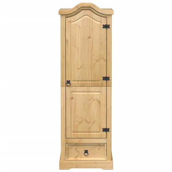 vidaXL Garderobe Corona 55x52x170 cm heltre furu