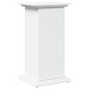 vidaXL Pidestall med oppbevaring hvit 31x30x60 cm konstruert tre