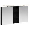 vidaXL Baderomsskapsett 3 stk. 130 x 14,5 x 70 cm Konstruert tre