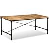 vidaXL Spisebord heltre mango 180 cm