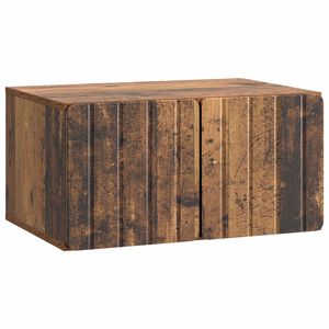 vidaXL Vegghengt TV skap Gammelt tre 59,5 x 41 x 30 cm Konstruert tre