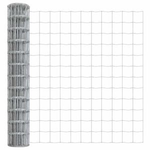 vidaXL Euro gjerde 1 x 25 m PVC-belagt jern