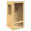vidaXL Terrarium Brun 50 x 50 x 100 cm OSB
