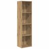 vidaXL Bokhylle artisan eik 40x30x152 cm konstruert tre