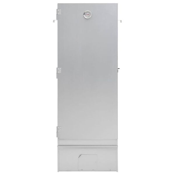 vidaXL Ovnsr&oslash;yker med kaldr&oslash;ykgenerator galvanisert st&aring;l