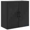vidaXL Vegghengt skap Svart 59 x 31 x 60 cm Konstruert tre