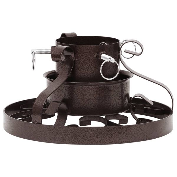 vidaXL Juletrestativ antikk kobber 29x29x15,5 cm