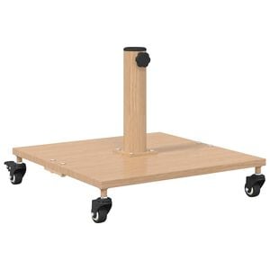 vidaXL Parasollfot 26.75 kg Lyst tre Torget Justerbar