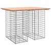 vidaXL Hagebord gabiondesign 100x70x72 cm heltre Douglas
