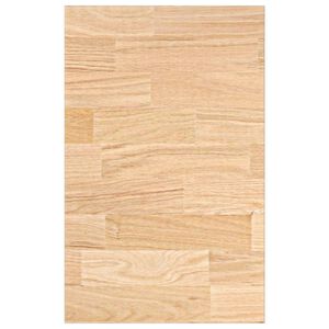 vidaXL Kj&oslash;kken benkeplate rektangul&aelig;r 40x63,5x2,7 cm heltre eik