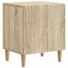 vidaXL Nattbordskap Sonoma eik 43 x 34,5 x 50 cm Konstruert tre