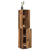 vidaXL Apotekskap&nbsp;gammelt tre 30x41x174,5 cm konstruert tre