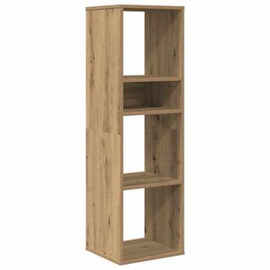 vidaXL Bokhylle artisan eik 34x31x112 cm konstruert tre