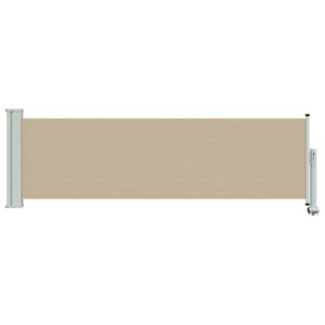 vidaXL Side Markise 80 x 300 cm 100% polyester jern st&aring;l Rektangul&aelig;r