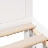 vidaXL Sengeramme uten madrass med hodegavl hvit 90x190 cm heltre furu