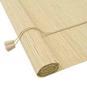 vidaXL Rullegardin Naturlig 50 x 160 cm Bambus