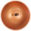 vidaXL Industriell hengelampe kobber rund 42 cm E27 heltre mango