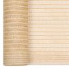 vidaXL Skjermnett beige 1x25 m HDPE 195 g/m&sup2;
