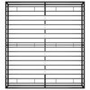 vidaXL Sengeramme svart metall 140x200 cm