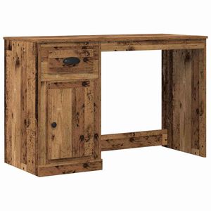 vidaXL Skrivebord Gamle tre 50 x 115 x 75 cm Konstruert tre