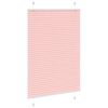 vidaXL pliss&eacute;gardin Rosa 85x150 cm Stoff Bredde 84,4 cm Polyester