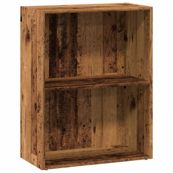 vidaXL Bokhylle gammelt tre 60x30x77 cm konstruert tre