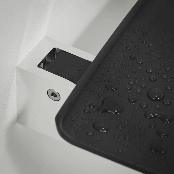 Tiger Comfort & Safety Foldbart dusjsete Boston gr&aring; 299520346