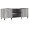 vidaXL Hifi-benk gr&aring; sonoma 121x38x48 cm konstruert tre