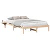vidaXL Sengestamme Naturlig 160 x 200 cm Massiv furu
