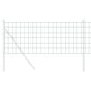 vidaXL Euro gjerde grønn 0.8 x 25 m PVC-belagt jern