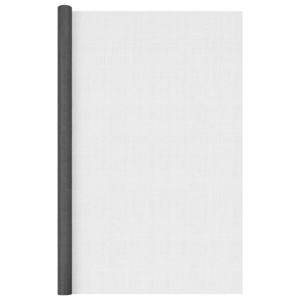 vidaXL Nettingskjerm glassfiber 112x2000 cm svart