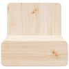 vidaXL Nattbord med skuff 2 pcs Brun 44 x 32,5 x 40 cm Heltre furu