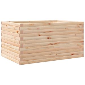 vidaXL Plantekasse 90x60x45,5 cm heltre furu