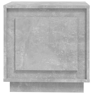 vidaXL Nattbord betonggrå 44x35x45 cm konstruert tre