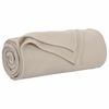vidaXL Kastepledd 6 pcs Beige 240 x 220 cm Fleece