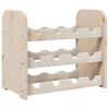 vidaXL Vinstativ 43x25x37 cm heltre furu