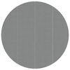 vidaXL Bassengduk lysegrå Ø500 cm polyester geotekstil