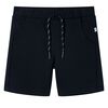 Barneshorts med snor marinebl&aring; 92