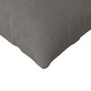 vidaXL Sofaputer 2 pcs Lysegrå 120 x 40 cm Corduroy stoff