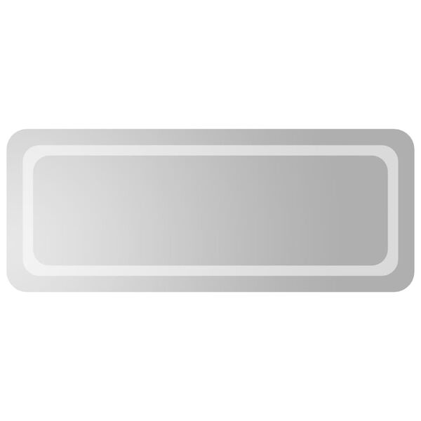 vidaXL Baderomsspeil med LED 100x40 cm