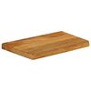 vidaXL Bordplate 50x40x2,5 cm naturlig kant heltre mango