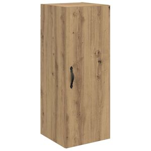 vidaXL Veggskap Artisan Eik 34,5 x 34 x 90 cm Konstruert tre